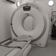 The CT scanner at Aireworth Vets