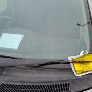 The vehicle issued with a fixed penalty notice