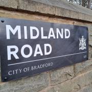 One of the new street signs being trialled in the district