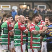 Keighley were all smiles after beating Bradford Salem 29-10 at Rose Cottage last season.