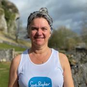 Linda Wilson, who is tackling the London Marathon for Manorlands