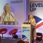 Tracy Brabin speaking at last year's forum
