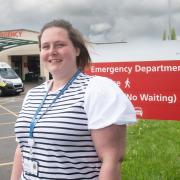 Ward walker Leanne Charnley at Airedale Hospital