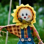 A scarecrow festival is being held