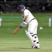 Keighley's Mark Gilliver went past 17,000 runs in his side's tied clash