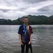 Gabriel Medd is a top open water swimming prospect from Keighley.