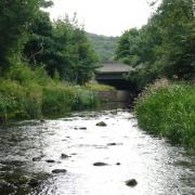 The River Worth in Keighley