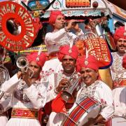 Rajasthan Heritage Brass Band in action