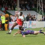 Mo Agoro's two tries almost saw Keighley over the line last week, but he is out tomorrow with a hamstring issue.