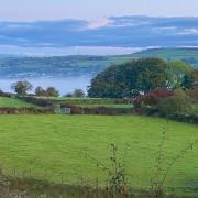 Yvonne Fitton took this shot from Thwaites Brow, looking along the Aire Valley