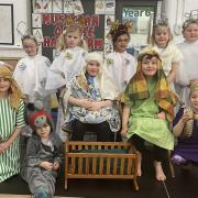 Children who took part in the Nativity