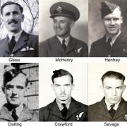 The crew members who lost their lives in the crash