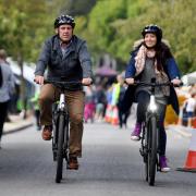 More people are being encouraged to walk or cycle
