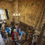 Visitors are welcomed to East Riddlesden Hall