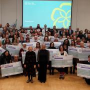 Latest beneficiaries receive their grants from the Safer Communities Fund