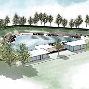 An artist's impression of the proposed new facility