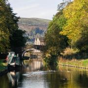 The canal at Kildwick in a picture taken by Ann Bland of Silsden