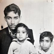 Early 1960's the Sweet Shop in Manningham with Zafar Ali with his two younger brothers.