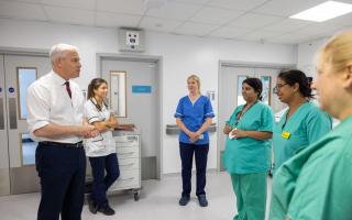 Health minister Steven Barclay visits Airedale Hospital
