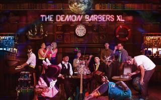 The Demon Barbers dress up for their latest album Disco At The Tavern