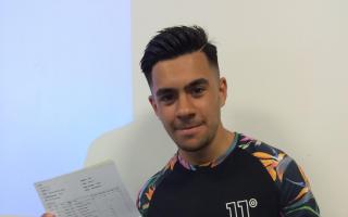 University Academy Keighley student Bilal Ghani worked hard at his GCSEs to impress his mother