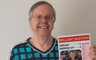 Dave Belmont is donning a Chelsea shirt, but can console himself with the Bantams' famous win in 2015