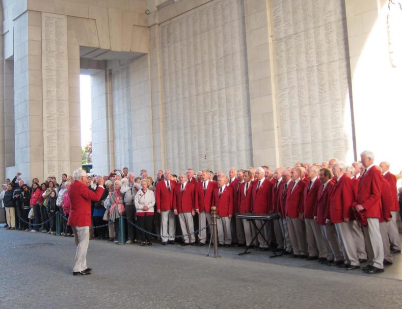 Steeton Male Voice Choir heads to a nightclub for afternoon concert 