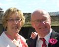 Keighley News: Marian and Barrie Pearce
